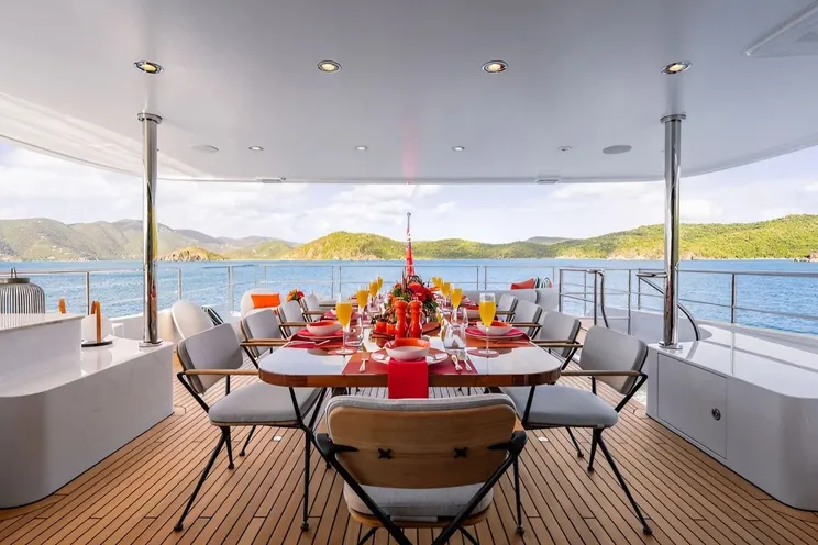 Charter Yacht AD ASTRA - Moonen 122 Martinique - 5 Cabins - Nassau - Exumas - Bahamas - St Martin - St Barths - St Kitts - Leewards - Caribbean