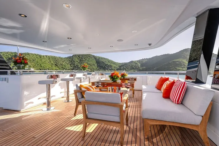 Charter Yacht AD ASTRA - Moonen 122 Martinique - 5 Cabins - Nassau - Exumas - Bahamas - St Martin - St Barths - St Kitts - Leewards - Caribbean