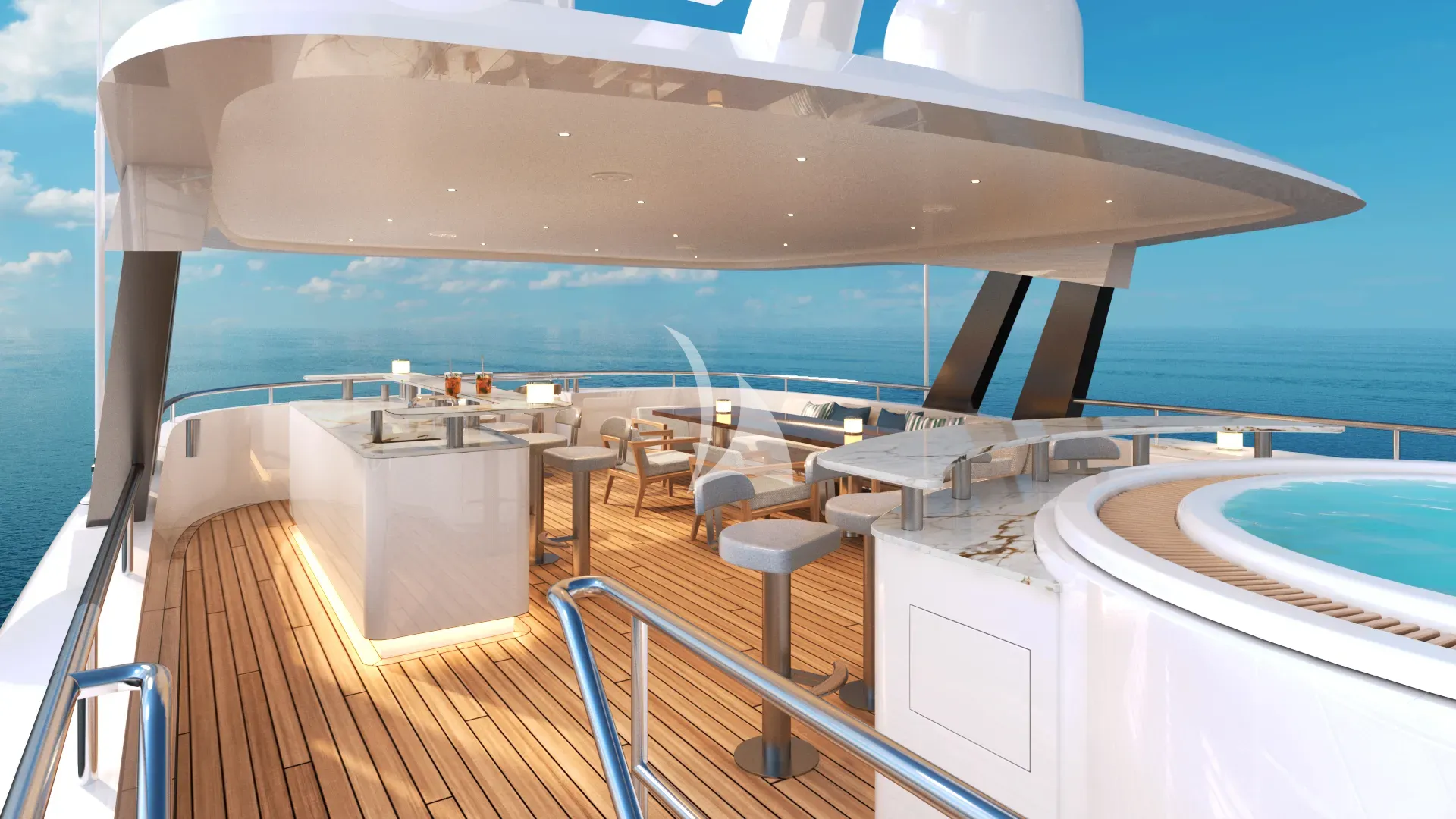 Charter Yacht ADASTRA - Moonen 122 Martinique - 5 Cabins - Nassau - Exumas - Bahamas - St Martin - St Barths - St Kitts - Leewards - Caribbean