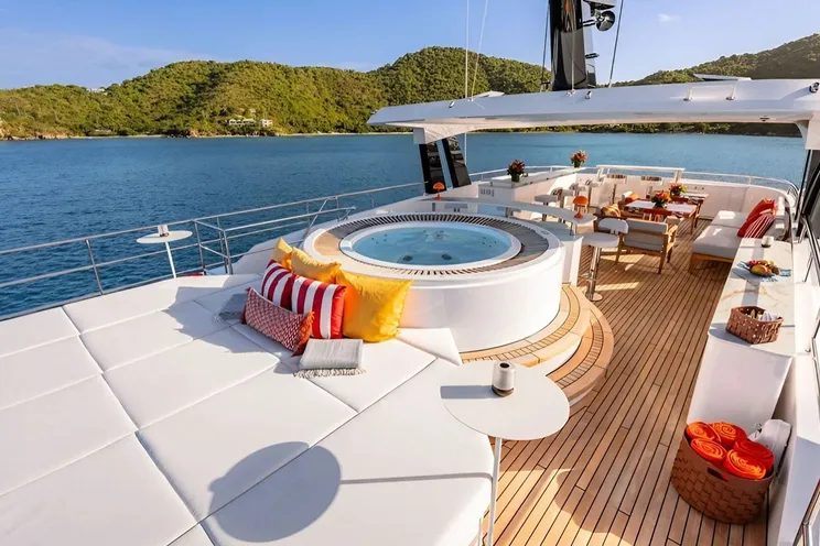 Charter Yacht AD ASTRA - Moonen 122 Martinique - 5 Cabins - Nassau - Exumas - Bahamas - St Martin - St Barths - St Kitts - Leewards - Caribbean