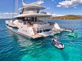 AD ASTRA Fountaine Pajot 80 - water toys by the swim platform AD ASTRA Fountaine Pajot 80 - water toys by the swim platform