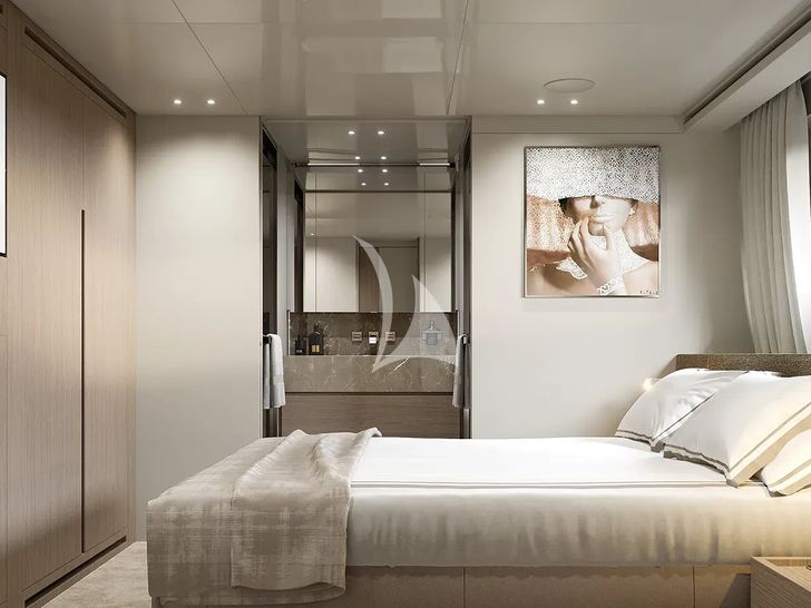 ADELA Sanlorenzo SD96 - VIP cabin 2 ADELA Sanlorenzo SD96 - VIP cabin 2