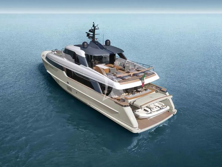 ADELA Sanlorenzo SD96 - aerial shot ADELA Sanlorenzo SD96 - aerial shot