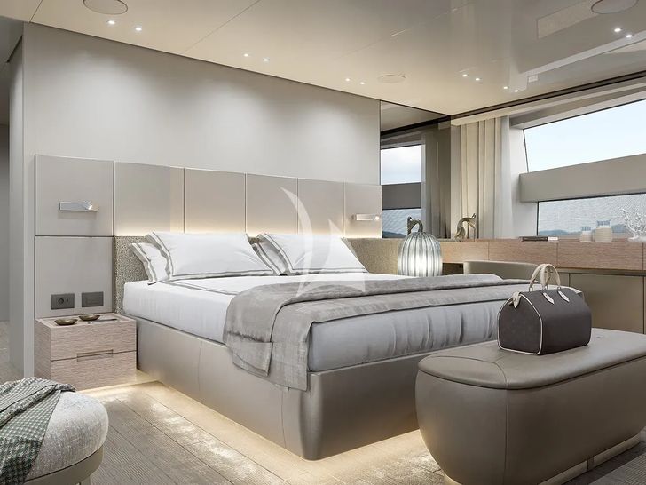 ADELA Sanlorenzo SD96 - master cabin ADELA Sanlorenzo SD96 - master cabin