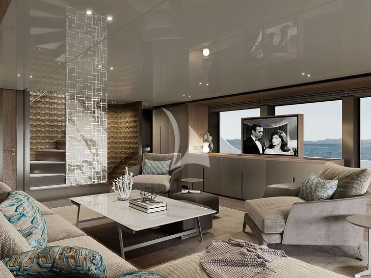 ADELA Sanlorenzo SD96 - saloon ADELA Sanlorenzo SD96 - saloon