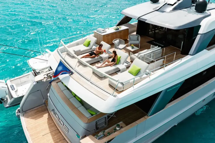Charter Yacht ADIOS - Sanlorenzo SD96 - 5 Cabins - St Barths - St Martin - Leewards - Caribbean