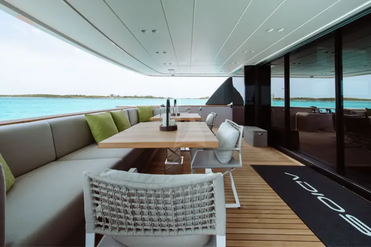 Charter Yacht ADIOS - Sanlorenzo SD96 - 5 Cabins - St Barths - St Martin - Leewards - Caribbean