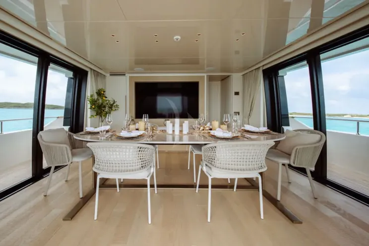 Charter Yacht ADIOS - Sanlorenzo SD96 - 5 Cabins - St Barths - St Martin - Leewards - Caribbean