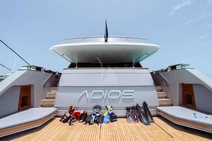 Charter Yacht ADIOS - Sanlorenzo SD96 - 5 Cabins - St Barths - St Martin - Leewards - Caribbean