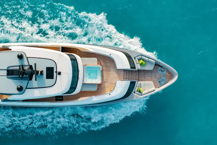 Charter Yacht ADIOS - Sanlorenzo SD96 - 5 Cabins - St Barths - St Martin - Leewards - Caribbean