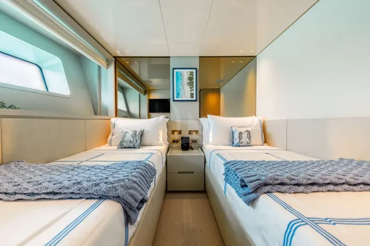 Charter Yacht ADIOS - Sanlorenzo SD96 - 5 Cabins - St Barths - St Martin - Leewards - Caribbean