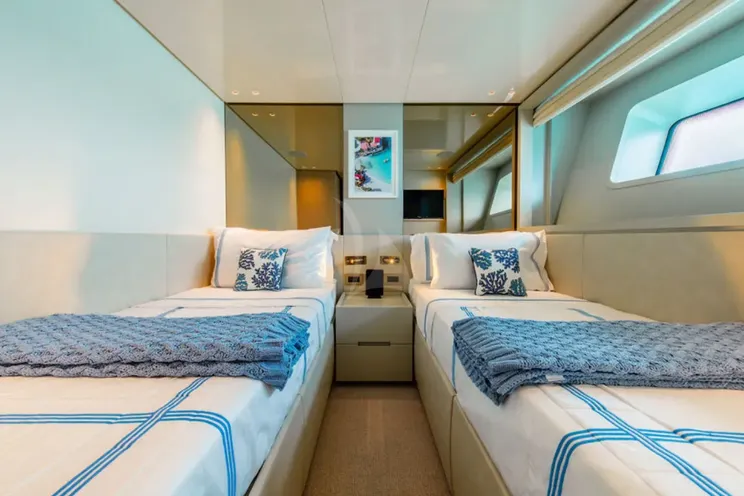 Charter Yacht ADIOS - Sanlorenzo SD96 - 5 Cabins - St Barths - St Martin - Leewards - Caribbean