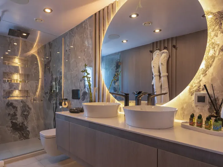 ADRI Radez 45m - master cabin bathroom ADRI Radez 45m - master cabin bathroom