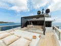 ADVA Benetti Mediterraneo 116 - bow bronzing area ADVA Benetti Mediterraneo 116 - bow bronzing area