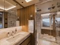 ADVA Benetti Mediterraneo 116 - master cabin bathroom ADVA Benetti Mediterraneo 116 - master cabin bathroom