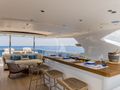 ADVA Benetti Mediterraneo 116 - flybridge bar ADVA Benetti Mediterraneo 116 - flybridge bar