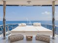 ADVA Benetti Mediterraneo 116 - flybridge sun pads ADVA Benetti Mediterraneo 116 - flybridge sun pads