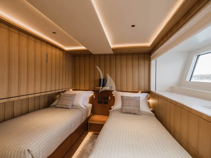 ADVA Benetti Mediterraneo 116 - twin cabin ADVA Benetti Mediterraneo 116 - twin cabin