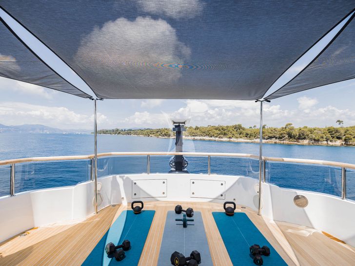 ADVA Benetti Mediterraneo 116 - upper deck ADVA Benetti Mediterraneo 116 - upper deck