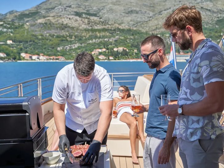 AETERNA Radez Custom Yacht 53m - BBQ AETERNA Radez Custom Yacht 53m - BBQ