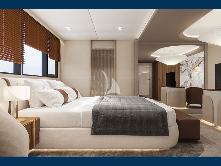 AETERNA Radez Custom Yacht 53m VIP cabin 3