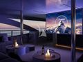 AETERNA Radez Custom Yacht 53m outdooor cinema