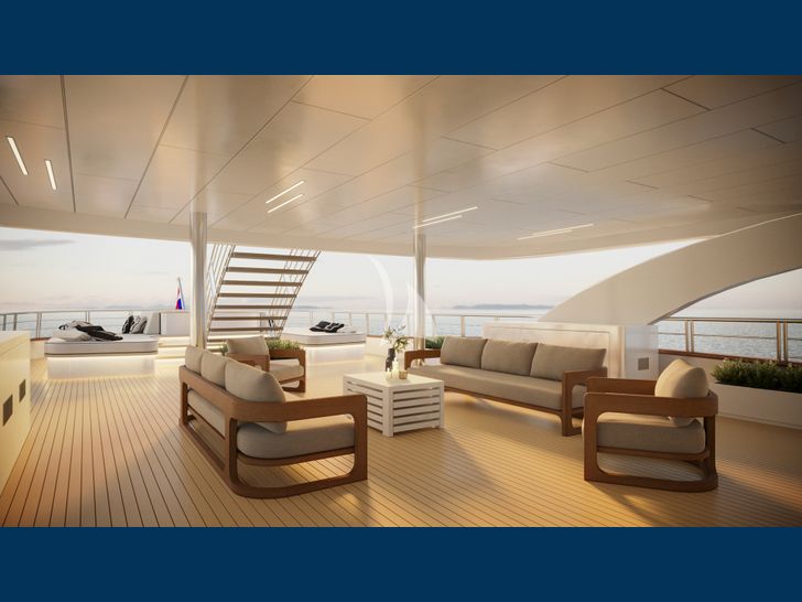 AETERNA Radez Custom Yacht 53m sky deck