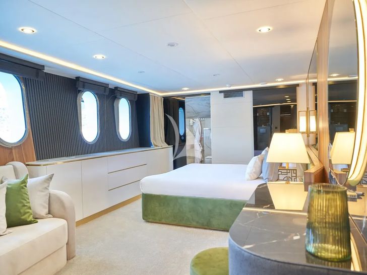 AETERNA Radez Custom Yacht 53m - VIP cabin 3 AETERNA Radez Custom Yacht 53m - VIP cabin 3