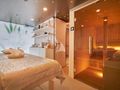 AETERNA Radez Custom Yacht 53m - sauna and spa room AETERNA Radez Custom Yacht 53m - sauna and spa room
