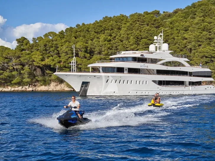 AETERNA Radez Custom Yacht 53m - water activities AETERNA Radez Custom Yacht 53m - water activities