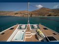 AETHER Fountaine Pajot Alegria 67 - foredeck lounge,trampolines,and jacuzzi