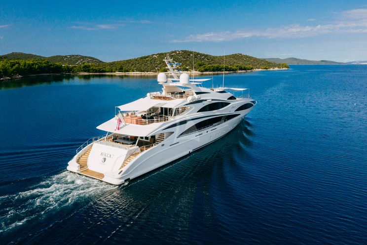 Charter Yacht AFRICA I - 47m Benetti - 6 Cabins - Athens - Mykonos - Dubrovnik - Split