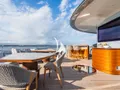 YOU Heesen 55m - sundeck aft dining area and bar YOU Heesen 55m - sundeck aft dining area and bar