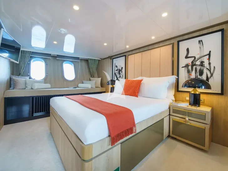 AGAPE ROSE Custom Yacht 48m - VIP cabin 1 other angle AGAPE ROSE Custom Yacht 48m - VIP cabin 1 other angle
