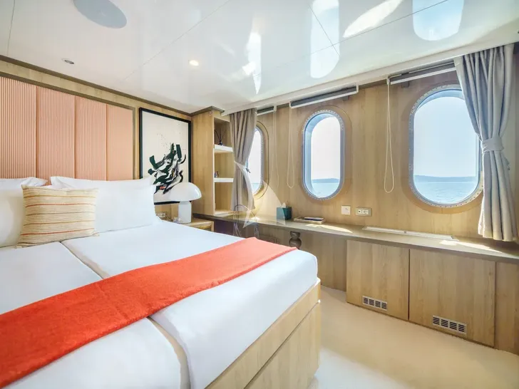 AGAPE ROSE Custom Yacht 48m - VIP cabin 3 AGAPE ROSE Custom Yacht 48m - VIP cabin 3
