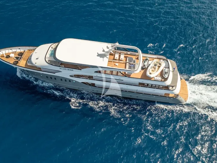 AGAPE ROSE Custom Yacht 48m - cruising AGAPE ROSE Custom Yacht 48m - cruising