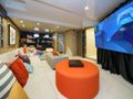 AGAPE ROSE Custom Yacht 48m - media room TV AGAPE ROSE Custom Yacht 48m - media room TV