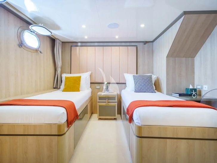 AGAPE ROSE Custom Yacht 48m - twin cabin 2 AGAPE ROSE Custom Yacht 48m - twin cabin 2