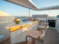 AGIO Azimut Grande 27m - flybridge bar AGIO Azimut Grande 27m - flybridge bar