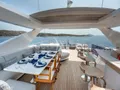 AGIO Azimut Grande 27m - flybridge bar and dining area AGIO Azimut Grande 27m - flybridge bar and dining area