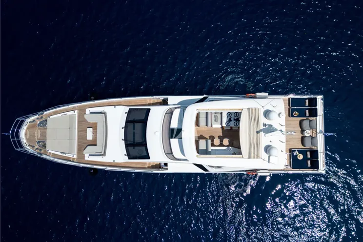 Charter Yacht AGIO - Azimut Grande 27m - 5 Cabins - Athens - Mykonos - Paros - Cyclades - Greece