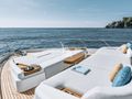 AGLAYA Azimut 68 Fly foredeck lounging and bronzing area AGLAYA Azimut 68 Fly foredeck lounging and bronzing area