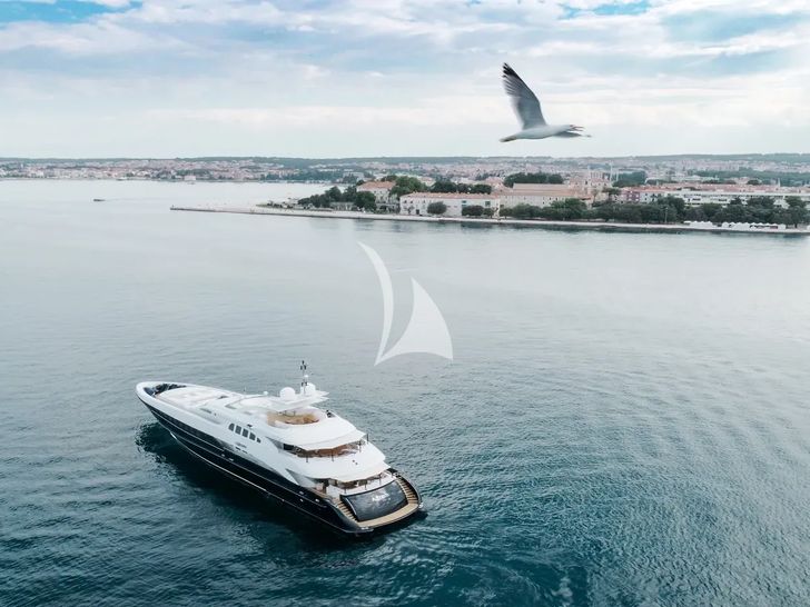 AGRAM Heesen 4400 - aerial shot AGRAM Heesen 4400 - aerial shot