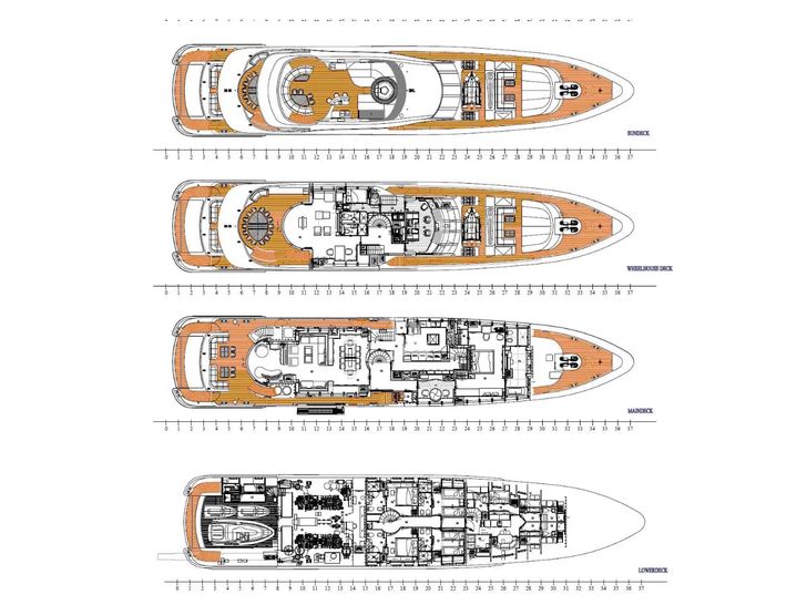 AGRAM Heesen 4400 - layout AGRAM Heesen 4400 - layout