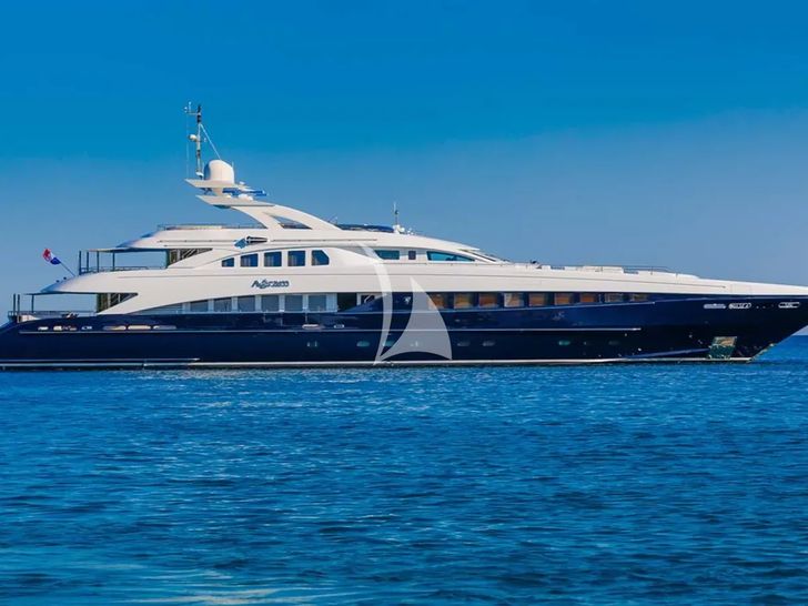 AGRAM Heesen 4400 - side profile AGRAM Heesen 4400 - side profile