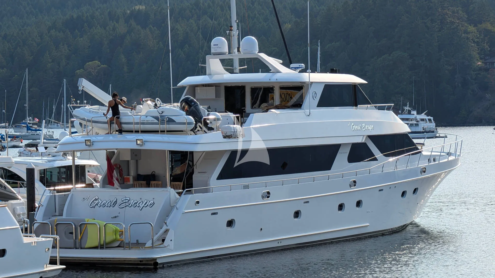 Charter Yacht A GREAT ESCAPE - Ocean Alexander 102 - 4 Cabins - Vancouver - Canada