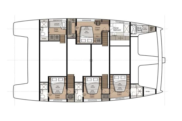 Layout for AHALYA Sunreef 60 - layout fin
