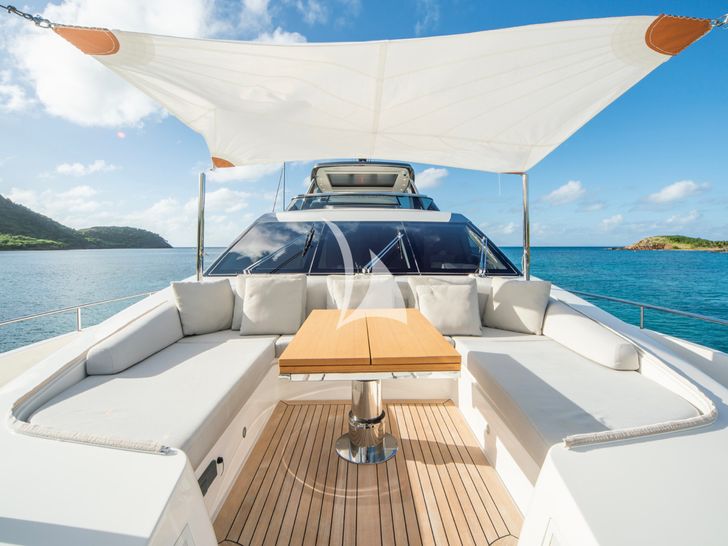 SQUALO Sanlorenzo SL86 - foredeck SQUALO Sanlorenzo SL86 - foredeck