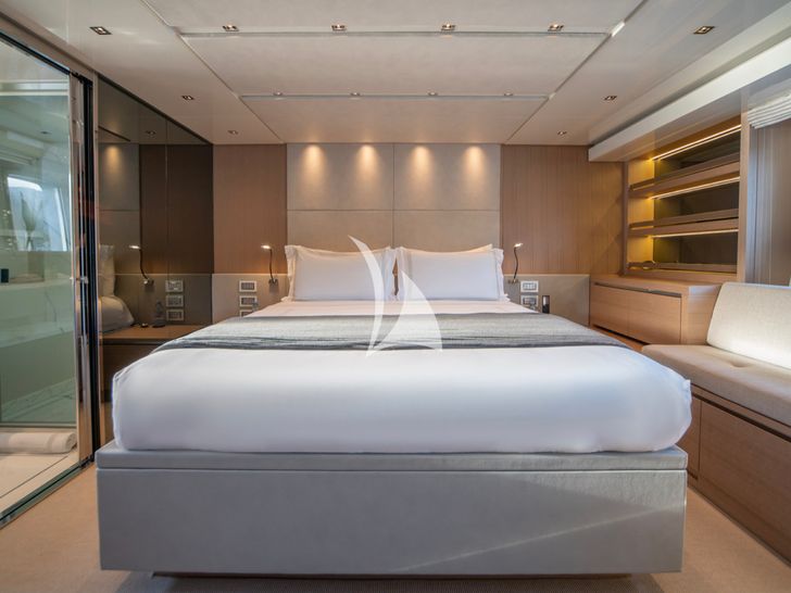 SQUALO Sanlorenzo SL86 - master cabin SQUALO Sanlorenzo SL86 - master cabin
