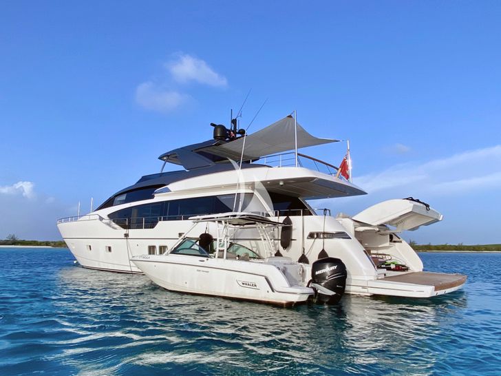 SQUALO Sanlorenzo SL86 - anchored SQUALO Sanlorenzo SL86 - anchored